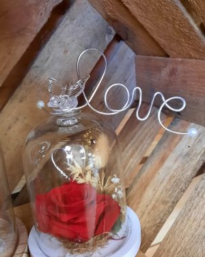 cloche rose eternelle